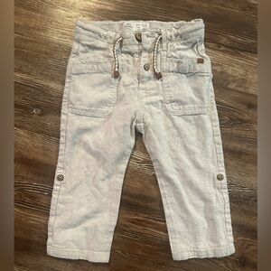 Zara 18-24 months Beige Casual linen Pants